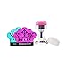 PUEEN Nail Art Soft Squishy Silicone Luxury Crystal Stamper and Scraper Set - Stamping Tools - Silver - BH000678