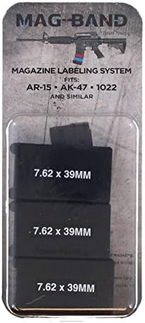 Mag-Band Rifle Magazine Labeling / Marking System - Printed Version (7.62x39MM)