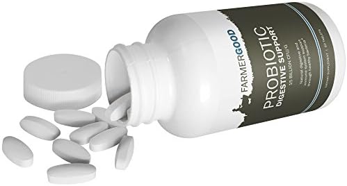 Probiotic Digestive Support, Natural Supplement for Immunity Boost through Healthy Bacteria, 1150mg of 15 Billion CFU/G, 30 Day Supply of 60 Easy to Swallow Tablets, Speed Up Your Bowel Movement Now!