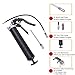 JGT Standard Pistol Grip Grease Gun 6000psi, GP6001