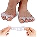 Dr Whoo Gel Toe Separators, Toe Spacers, Toe Stretchers, Toe Straightener, Toe Pads, Toe Spreader, Hammertoe Yoga Practice & Running for Men and Women Bunion Pain Relief Toe Straightener Achilles Stretcher