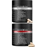 Formulation Factory Self Obsessed x Heart of Steel (Bundle) &ndash; Testosterone Booster for Men &amp; Nitric Oxide Blood Flow Stack with Shilajit, Tongkat Ali, L-Citrulline 1000mg &amp; CoQ10