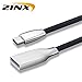 Type C Cable,USB Type C Cable by Zinx,2-Pack [3.3ft X 2 ] Hi-Speed USB Type- C Cable,Premium TPE Jacket Cable for One Plus 3,LG G5,HTC 10 and Other Type-C Supported Devices.(USB-C 2 Black)