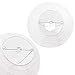 24pcs White Paper Lanterns Decoration for Weddings, Birthdays, Parties, 6 Inches, 8 Inches, 10 Inches, 12 Inches Hanging Paper Lanterns (6 of Each Size) by ZJHAI
