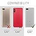 kwmobile Case Compatible with Xiaomi Redmi 6 - Clear Case Soft Slim Flexible Protective TPU Phone Cover - Transparent