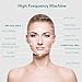 High Frequency Facial Machine, Portable Handheld High Frequency Skin Firming Anti Machine-Orange Red for Wrinkle, Acne, Skin Tightening, Spots, Fine Lines