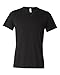 Bella + Canvas Unisex Triblend Short-Sleeve V-Neck T-Shirt L CHAR-BLACK TRIB