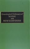 Front cover for the book Genealogical Dictionary of Maine and New Hampshire by Sybil Noyes