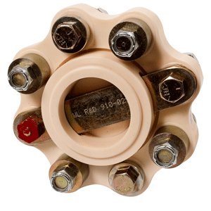 The Amazing Quality R & D Flexible Shaft Coupling f/5" B/W, Hurth - 20HP/100RPM Capacity