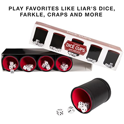 Brybelly Dice Set with Dice Shaker Cup Perfect for Casino Dice Game