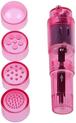 Lifetop Portable Waterproof Mini Beauty Facial Massagers Travel Massager Tool for Facial ,Head ,Eyes (Pink)