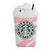 MC Fashion 3D Japanese Cartoon Rinkadoll Super Cute Soft Silicone Case Cover for Apple iPhone 6/6S - Frappuccinos