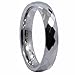 MJ 4mm Honeycomb Ring With Diamond Pattern Tungsten Carbide Wedding Band