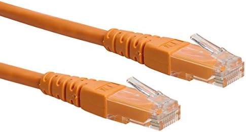 Roline LAN cable Cat 6, orange, 1m