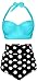 Angerella Vinatge Retro Polka High Waisted Cute Bikini Swimwear (BKI032-L1-4XL)