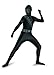 Snake Eyes Deluxe Bodysuit Costume,Black,Medium/38-40