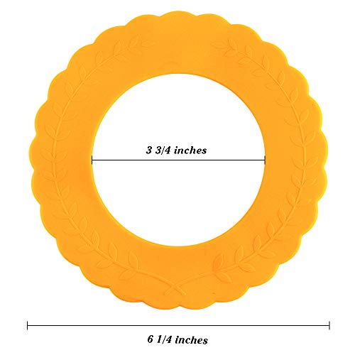 ake Mini Silicone Pie Shield 4Pack, Pie Crust Protector Shield for