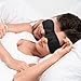 3D Eye Sleep Mask The Ultimate Eye Mask Which Will Work as a Sleeping Aid (Black)