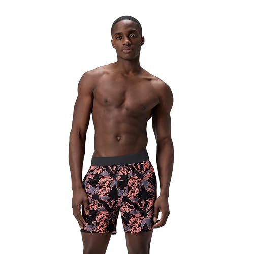Speedo Lookout Print Volley Shorts | 4-Way Stretch Soft Fabric | Swim | Gym | Run | Quick Drying