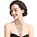 Holylove Costume Women Necklace,Chunky Necklaces for Women, Bib Collar Necks Chokers, Gargantillas De Mujer Elegantes