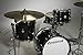 Ludwig LC2791 Breakbeats by Questlove 4-Piece Drum Set Shell Pack, Black Sparkle
