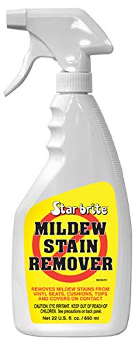 Mildew Stain Remover 22oz Good for Vinyl Seats and Cushions StarBrite 85616 (1)