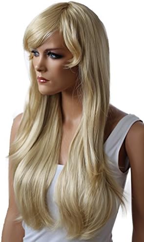 PRETTYSHOP Unisex Full Wig Cosplay Disco Long hair hair Natual Looking Lightblond # 88B PHK27