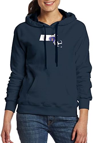 Flag-Map Of Massachusett Logo Guys Slim Lightweight Pockets \r\nWomen BTS Hoodie