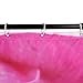 Maxwelly 3D Pink Rose Shower Curtain Polyester Floral Shower Curtain Set with Hooks for Bathroom Decor - Waterproof - 72-Inch by 72-Inch