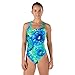 Speedo 7719639 Womens Burst Drop Back PowerFLEX Eco Swimsuit