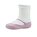 Mary Jane Socks for Baby Girls, Colorfox Toddler Non-slip Sneaker Cotton Crew Socks Baby Girl Booties Socks for 6-12 Months 8 Pairs