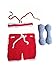 Pinbo® Baby Boys Photography Prop Crochet Sportsman Weightlifter Dumbbell
