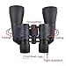 Lowmany BF6060 U.S. Army 60 X 60 Zoom Vision Optical Wide-angle Telescope Night Vision Binoculars (Black)