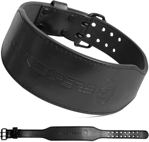 Gymreapers Weight Lifting Belt 7MM Heavy Duty Pro Leather Belt - Main Image