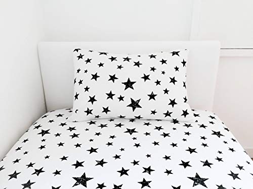 monochrome cot bed duvet cover