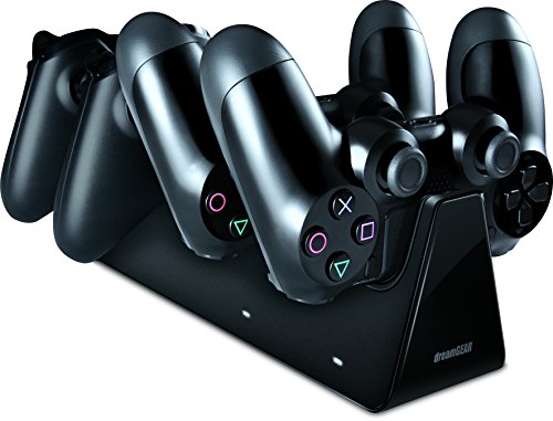 image for dreamGEAR Charge Station 2 Plus 2 for PS4. Charge two PS4 Dualshock co