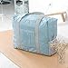 Foldable Travel Duffel Bag 20'' Lightweight Waterproof Travel Luggage Bag(Pack of 2)(Black+Blue)