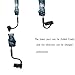 Adjustable Umbrella with 360 Degree Swivel and Universal Clamp,Great for Beach Chairs, Bleachers, Strollers, Wagons, Wheel Chairs or Golf Carts