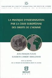La  pratique d'indemnisation par la Cour européenne des droits de l'homme