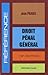 Droit pénal général by