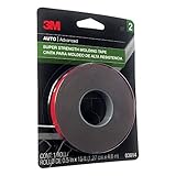 3M Super Strength Molding Tape, 03614, 1/2 in x 15 ft