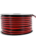 GS Power GS 18 AWG (American Wire Gauge) 200 FT Red