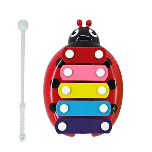 mrGood Baby Child Kid 5-Note Xylophone Musical Toys Wisdom Development Beetle Y797 - Thumbnail 4
