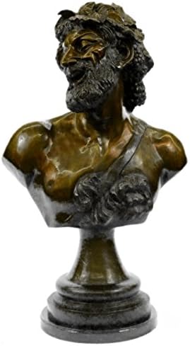 Handmade European Bronze Sculpture Original Giancarlo Bacchus II Signed Collector Edition Statue