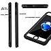 iPhone 7 Plus Waterproof Case, Easylife IP68 Certified Snowproof Shockproof Dirtproof Matte Back Cover with HD Optical Lens Enhanced Audio Designed Cover Perfectly Fit for iPhone 7 Plus-Black