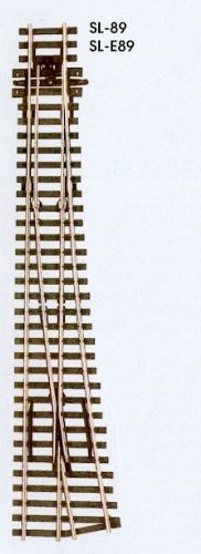 Peco HO Scale Code 100 Insulfrog #8 Left-Hand Turnout