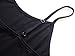 VETIOR Women's Sleeveless Adjustable Strappy Flared Midi Skater Dress Large Black