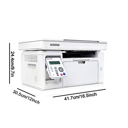SYHSZY Fotodrucker Printers All In One Multifunktionsdrucker Schwarzweiß-Laserdrucker Home Student Office Printers… – Bild 8