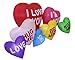 6 Foot Long Valentine's Day Inflatable Multicolor Seven Love Hearts on Cloud Romantic Sweet Valentines Gift for Couples, Pre-Lit LED Lights Outdoor Indoor Holiday Blow up Lighted Yard Decoration