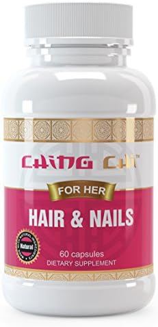 Hair &amp; Nails for Women • High Quality Herbs For Growth, Nurishment, Strength • 5000mcg Biotin Vitamins, Amla Fruit, Horsetail &amp; More • 100% Money-Back Guarantee! • 60 Capsules